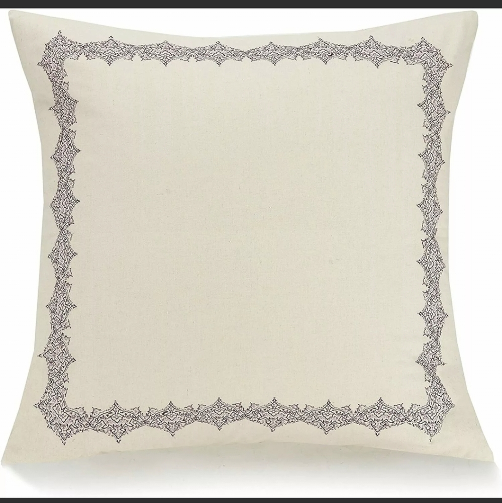 Jessica Simpson Jacky Euro Sham Linen Color (Beige)